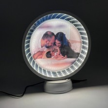 Defne Toprak Derinlik Gösteren Yuvarlak Sihirli Ayna