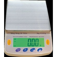 Diamond Dijital Göstergeli Profesyonel Hassas Kuyumcu Terazi NVZ-1978 DJ602A (3 Kg-0.01)