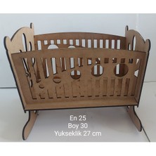 Empressco Kahverengi Bebek Beşiği, Güvenli ve Şık Uyku Alanı Için Ideal Seçim