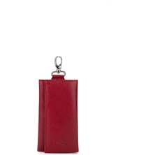 Tamer Tanca Erkek Hakiki Deri Bordo Anahtarlık 688 08 Erk Anhtrlk SK23/24 Bordo