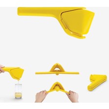 Dreamfarm Fluicer Sarı Katlanabilir Pratik Narenciye Sıkacağı 25CM