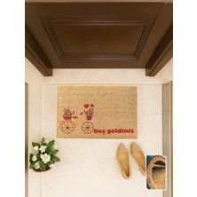 Chandler Home Vintage Bickil 40X60 cm Coco Kapı Önü Paspası Bisiklet