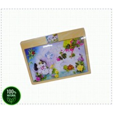 Empressco Ahşap Puzzle Kız ve Erkek Çocuklar Için Eğitici Montessori Oyuncak