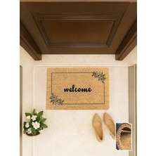 Chandler Home Hornblommor 40X60 cm Coco Kapı Önü Paspası Çiçek