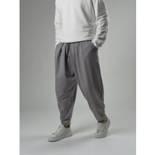 Cocopelli Erkek Gri Pileli Yarım Şalvar COC2576