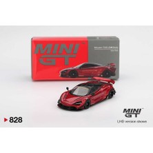 Mini Gt 1:64 Mclaren 720S Lb★works Gem Red Model Araba – Diecast Model Araba MGT00828
