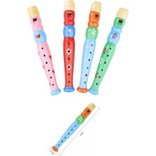 Empressco Renkli Ahşap Blok Flüt, Eğlenceli ve Çocuklar Için Müzik Oyunu