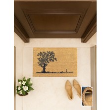 Chandler Home Quercia 40X60 cm Coco Kapı Önü Paspası Ağaç