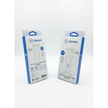 Meax Mx Yüksek Hızlı Lightning Kablo (Model: Mc-12) iphone Şarj Kablosu