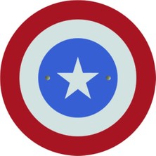 Empressco Kırmızı Ahşap Kalkan, Güç ve Şıklık Temasıyla Eşsiz Tasarım