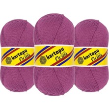 Kartopu Flora El Örgü Ipi 100 Gr. 3 Adet K736