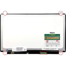 Ultrax LTN156AT06-A01 Ekran 15.6 Slim 40 Pin Panel