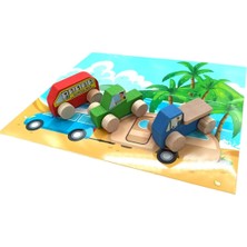 Empressco Çok Renkli Ahşap Minik Arabalar ile Eğlenceli Maceralara Hazırlanın!