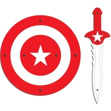 Empressco Ahşap 2'li Oyuncak Seti, Kalkan ve Kılıç, Renkli ve Şık Tasarım