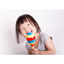 Empressco 2'li Ahşap Marakas Seti Beyaz, Ritim ve Eğlence Için Mükemmel Seçim