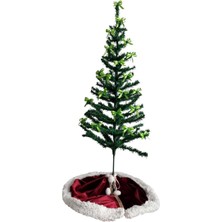 Moda Nur 20 Adet Yeşil, Yılbaşı Çam Ağaçı Fiyonk Kurdele. Yeni Yıl Noel Parti Dekorasyon Süsleri