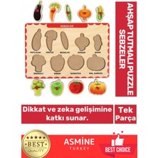 Empressco Renkli Ahşap Eğitici Puzzle, Çocuklar ve Aileler Için Zeka Geliştirici Oyun