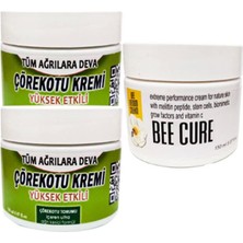 Süper Çörek Otu Rahatlatıcı Mesaj Kremi 2 x 100 ml - Bee Cure Krem 150 ml