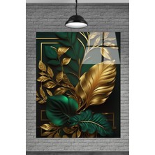  Sevilen Seri Çiçek Cam Tablo