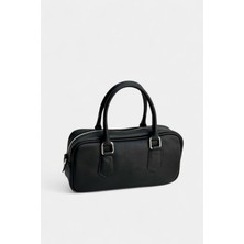 MİALES %100 Hakiki Deri Çift Saplı Kadın El ve Omuz Çantası