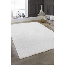 Valery Home Rodney Vl Yıkanabilir Kaydırmaz Çift Taraf Pamuk Dokuma Beyaz Rix Premium Kalite Kilim