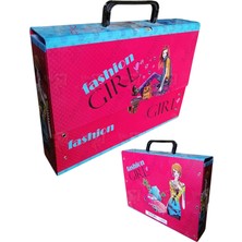 Artlantis Saplı Klasör 1 Adet Kolplu Klasör Öğrenci Klasörü 32X24X7 cm Saplı Çanta Saplı Dosya Okul Sınıf