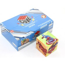 Empressco Renkli Süper Kahramanlı Küp Yapboz Eğlenceli ve Öğretici Hobi Oyunu