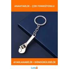 Letsii Fonksiyonel Ingiliz Anahtarı Şeklinde Şık Anahtarlık