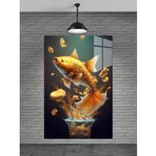 Balık Cam Tablo Ev Dekorasyon,balkon Dekorasyonu,dekoratif,duvar Tablo,mutfak Tablo