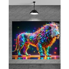 Marsilyan Aslan Cam Tablo Ev Dekorasyon,balkon Dekorasyonu,dekoratif,duvar Tablo,mutfak Tablo