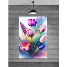 Marsilyan Çiçek Cam Tablo Sevilen Seriler