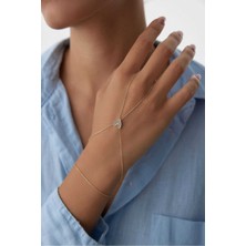 Yavuz Kuyumculuk 14 Ayar Altın Taşlı Kalp Şahmeran