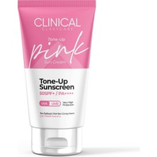 Storemax Clasycare Clinical Spf 50 Pembe Ton Eşitleyici Güneş Kremi - Yüz Için Hafif Güneş Losyonu | Seyahat Boy Cilt Bakımı Koruması Kadınlar Için, 50 ml