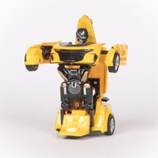 Empressco Dönüşen Sarı ve Beyaz Çek Bırak Araba, Eğlence ve Koleksiyon Için Mükemmel Seçenek