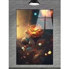 Çiçek Cam Tablo Sevilen Seriler