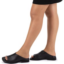 Kadın Hakiki Deri Günlük Yazlık Terlik