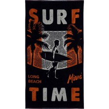 Storemax Erkek Erkek Pamuklu Plaj Havlusu, Lacivert,