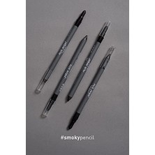 Storemax Alıx Avıen Uzun Süre Kalıcı Suya Dayanıklı Bulaşmayan Siyah Göz Kalemi - Smoky Eye Pencil Pencil Black