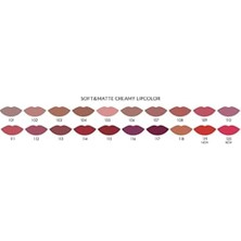 Storemax Golden Rose Soft & Matte Creamy Lipcolor Ruj No: 115
