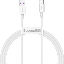 Storemax , Şarj & Data Aktarım Kablosu, Beyaz, 1 M, 66 W, USB Type A & USB Type C, Hızlı Şarj