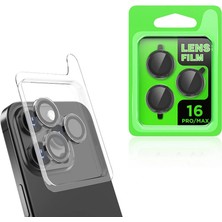 One Depot Only For Quality Life iPhone 16 Pro Cl-07 Kamera Lens Koruyucu