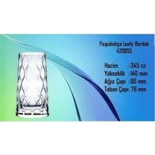 Storemax Leafy Meşrubat Kokteyl Bardağı 345 cc 6 Adet 420855