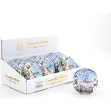 Taşlı Istanbul Tasarımı El Aynası Kalın ALK2492