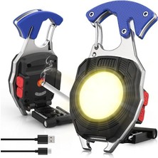 Storemax 970 Mini Şarjlı Işıldak, Kapak Açacağı, Düdük Özelliği, Vidalama, Kesme, Çok Amaçlı Kamp, Deprem Çantası Işıldak