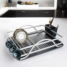 Storemax Kosova Premium Serisi Aliminyum Kasalı Fincan Askılı Bulaşıklık