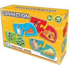 Storemax Eğitici Öğrenme Ilişki Kurma Oyunu, 3+ Yaş, 40 Parça, Çocuklar Için Puzzle