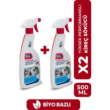 HYGE Banyo Temizleyici Kireç Sökücü Kir Çözücü Etkili Güçlü %100 Biyo Bazlı Formül Lavabo Klozet (2'li Set)