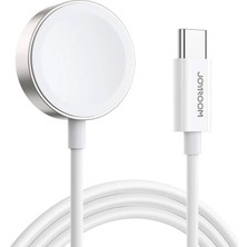 Storemax Joyroom S-IW004 Manyetik Şarj Tipi C Kablo 120 cm Apple Watch Beyaz