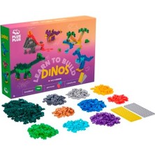 Storemax Plus Plus 9603918 Dahiyane Yapı Oyuncağı, Learn To, Dinozor, Yaratıcı Yapı Taşları, 600 Parça, Çok Renkli