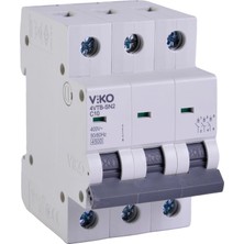 Storemax 4VTB-3C10 Otomatik Sigorta 4,5ka C Tipi 3 Kutup 10A